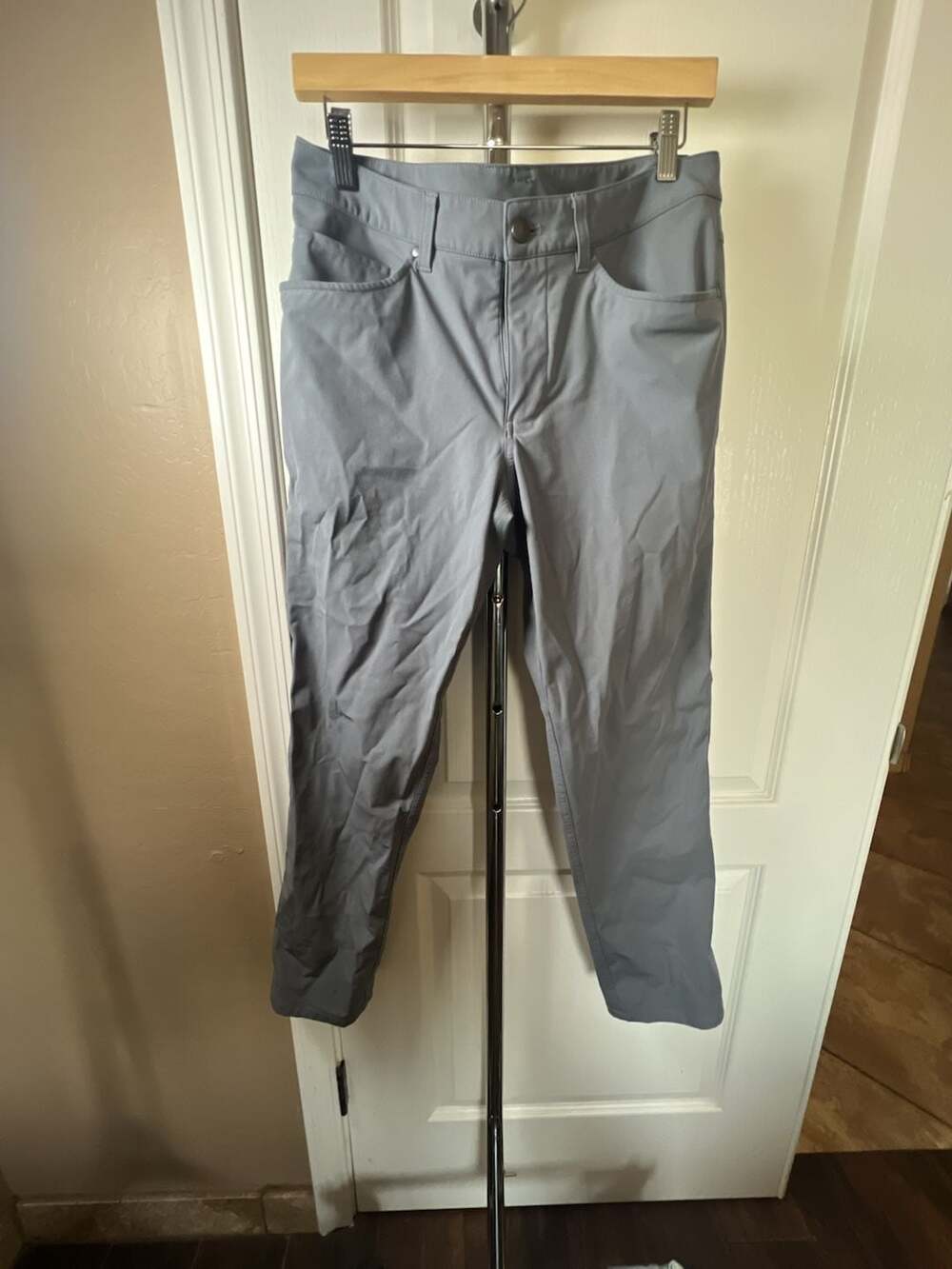 Lululemon ABC Classic-Fit Pants Warpstreme 31 Grey
